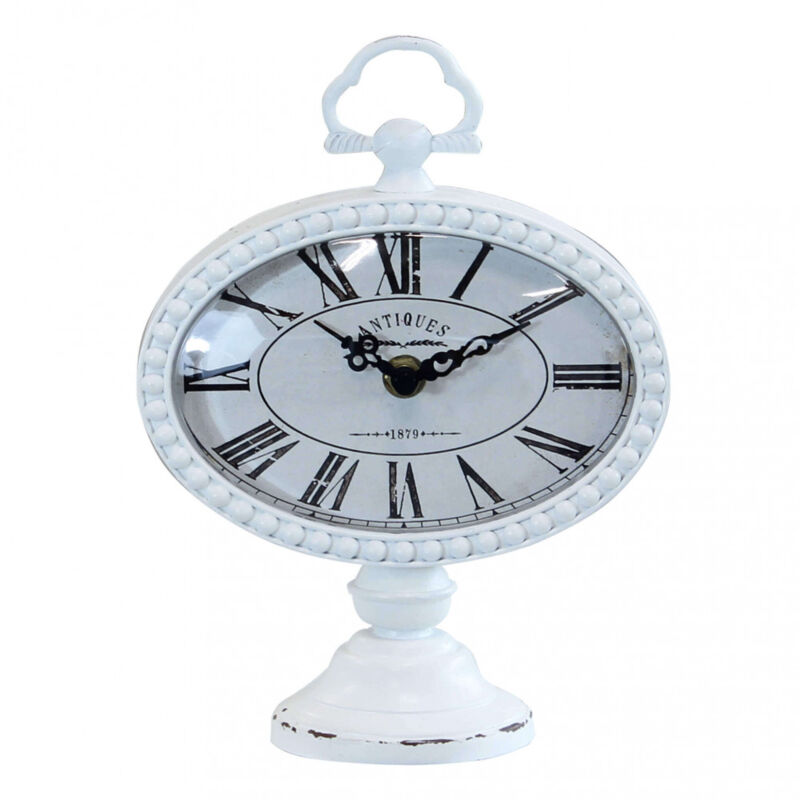 foto del prodotto bob gardens orologio da appoggio in acciaio,vetro cm 16,5x8,5x22,5 fabian