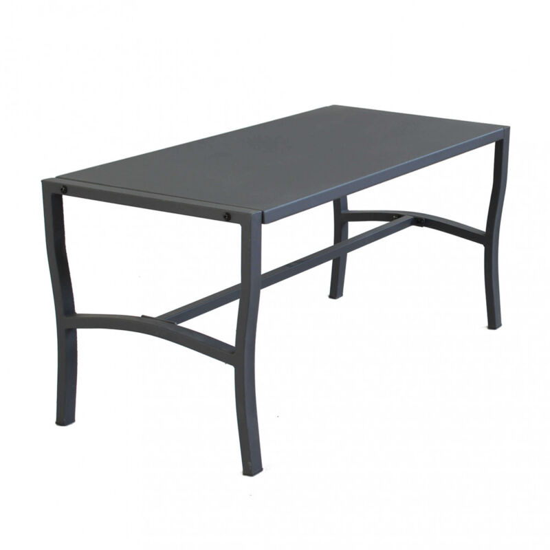 foto del prodotto bob gardens tavolino da giardino in acciaio,acciaio cm 92x45x45 sheldon