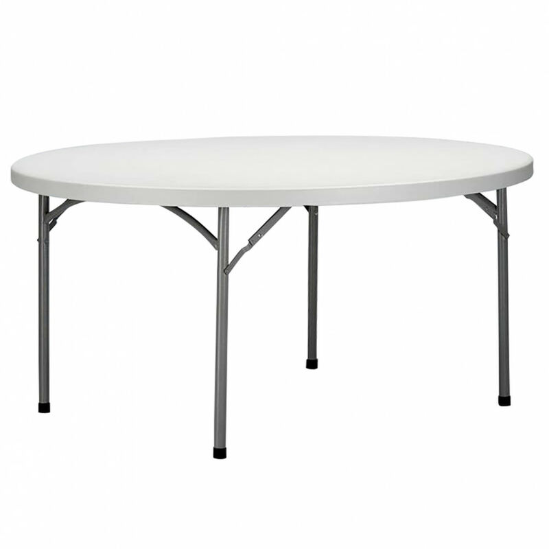 foto del prodotto bob gardens tavolo catering rotondo pieghevole e abs cm 150 cate