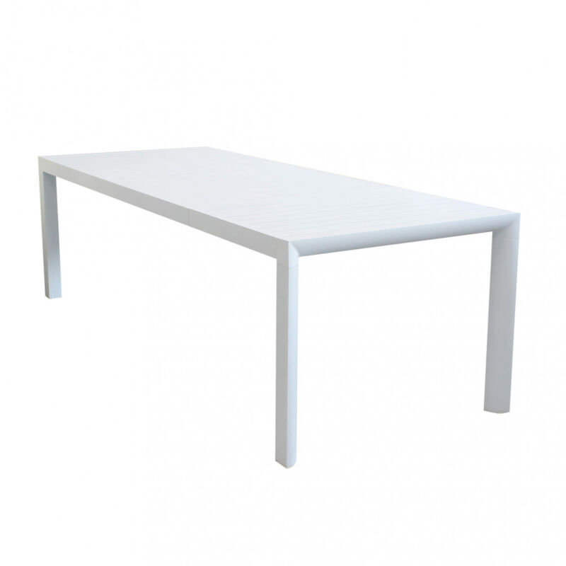 foto del prodotto bob gardens tavolo da giardino allungabile 160 240x100 mike colore bianco