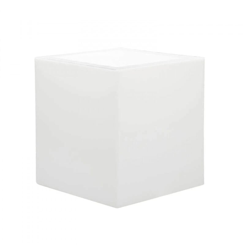 foto del prodotto bob gardens - vaso luminoso rgb con pannello solare cm 40x40x40 - kevin