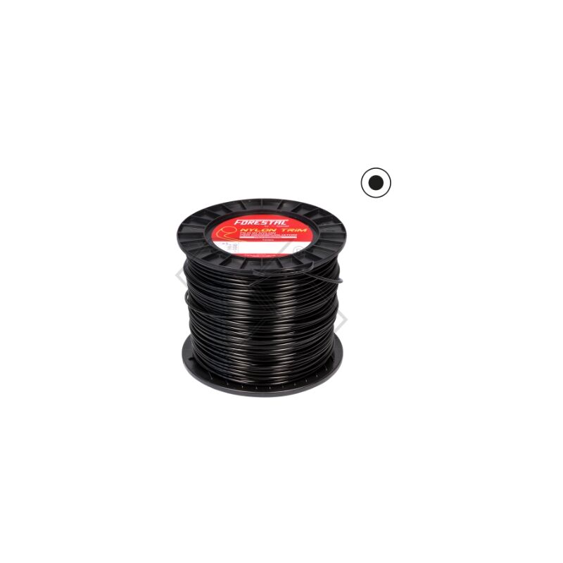foto del prodotto bobina 2 kg filo decespugliatore sezione tonda 3.0 mm lunghezza 250 mm