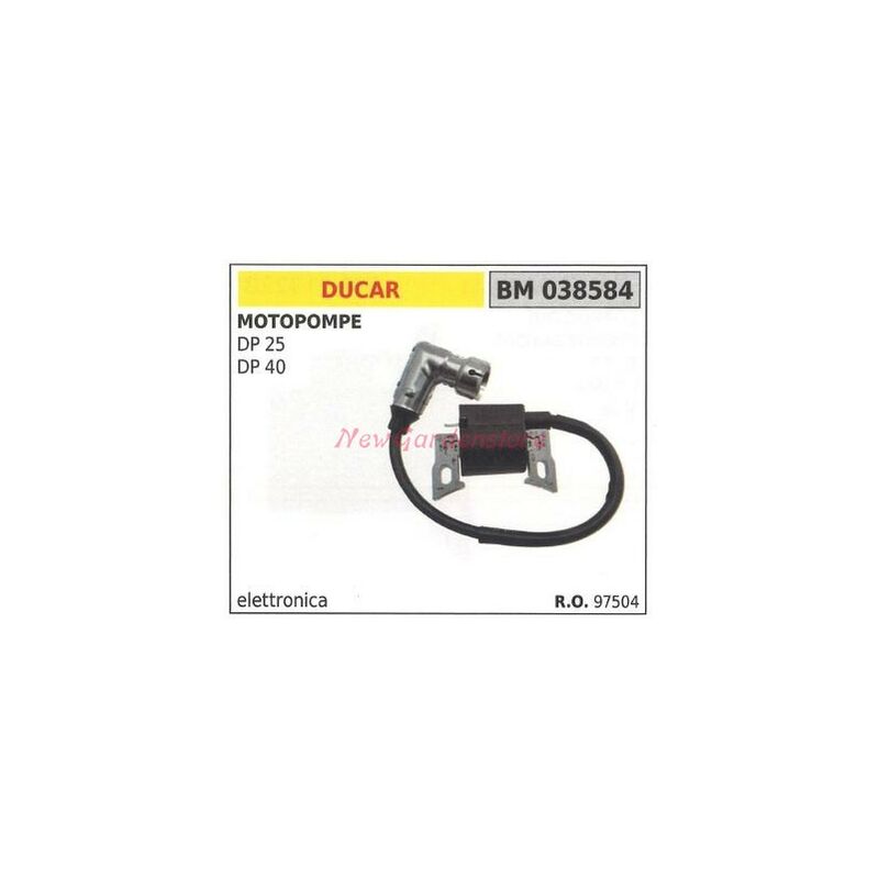 foto del prodotto bobina accensione ducar per motopompe dp 25 dp 40 038584