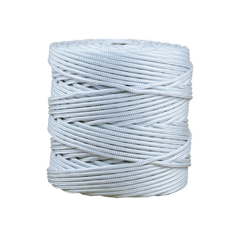 foto del prodotto bobina corda intrecciata poli 5mm 200 m bianco