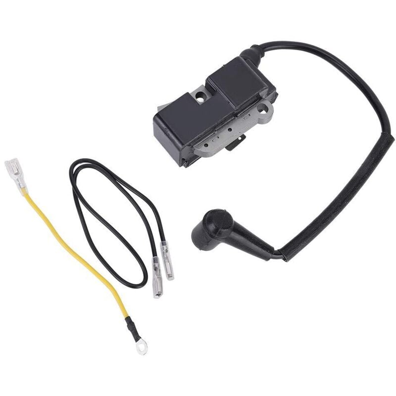 foto del prodotto bobina di accensione di ricambio per motosega husqvarna 345 350 357 359 362 365 371 372 372xp 385 390 jonsered 2141 2145 2149 2150 2152 2153 2156 2159