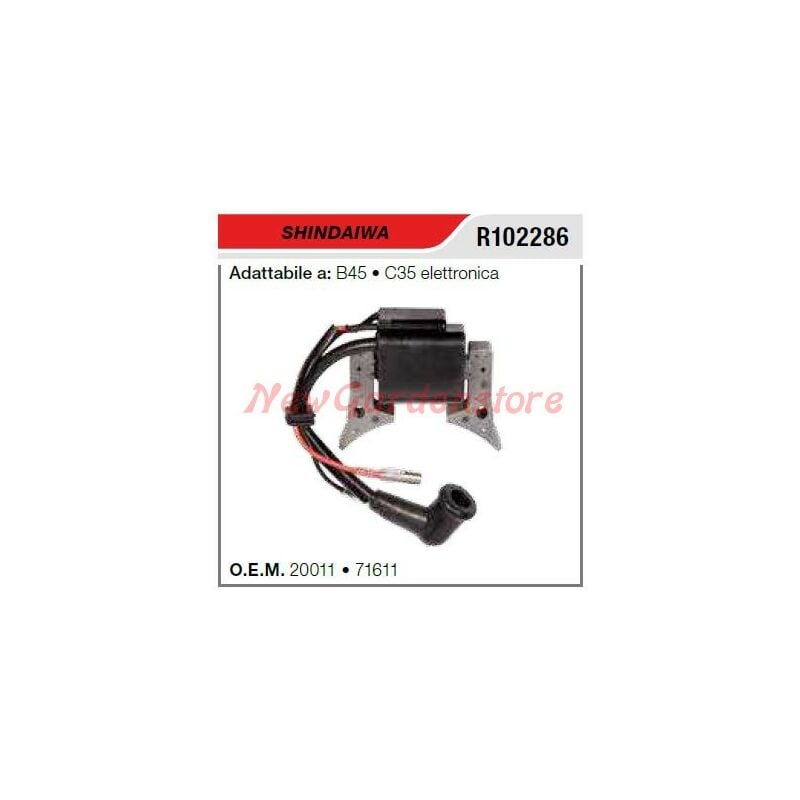 foto del prodotto bobina di accensione shindaiwa decespugliatore b45 c35 r102286