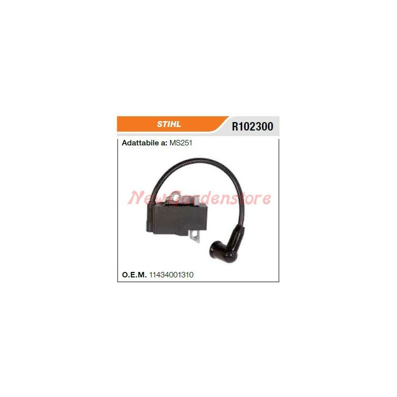 foto del prodotto bobina di accensione stihl motosega ms251 r102300