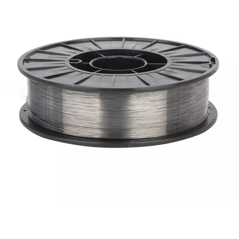 foto del prodotto bobina di filo animato da 0,8 mm 5 kg e71t gs, saldatura senza gas mig mag