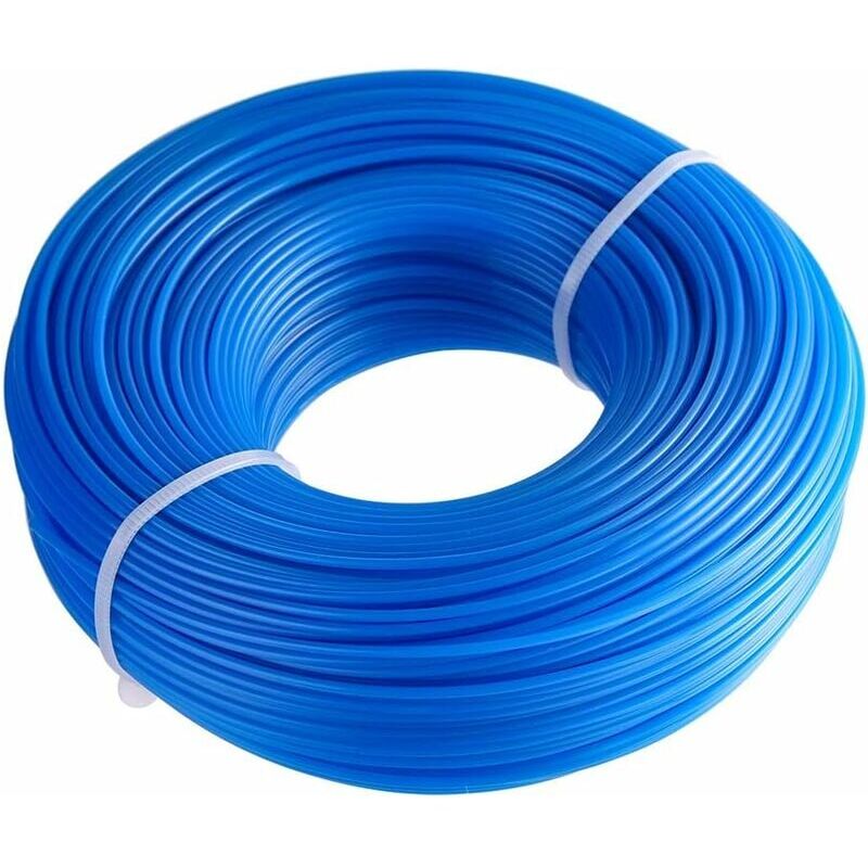 foto del prodotto bobina di filo di nylon universale per decespugliatore 1,6 mm x 100 m per decespugliatore elettrico
