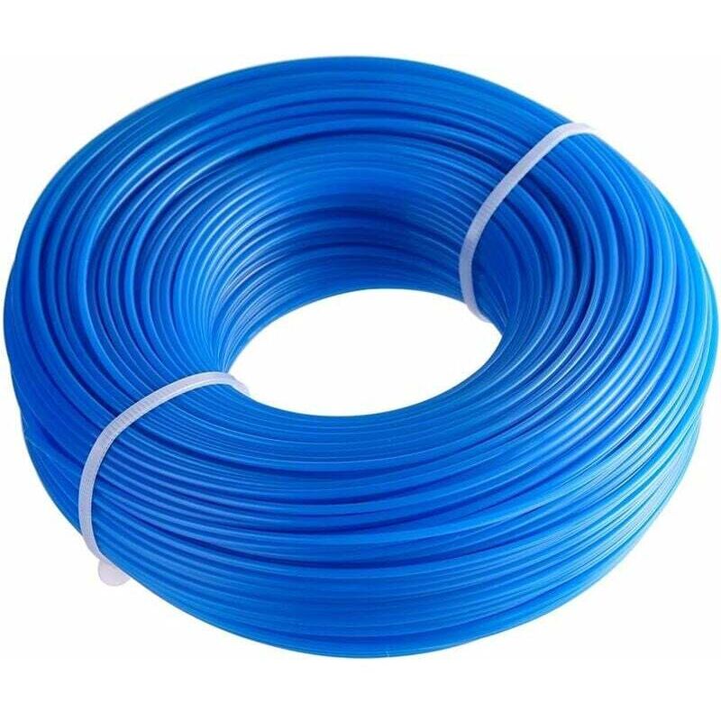 foto del prodotto bobina di filo di nylon universale per decespugliatore elettrico da 1,6 mm x 100 m