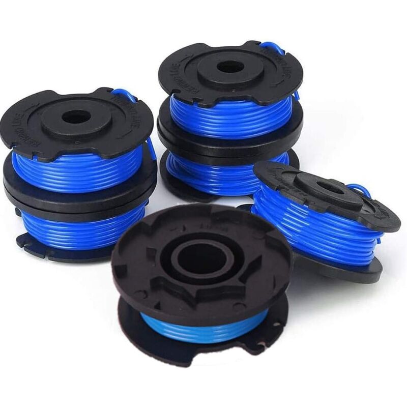 foto del prodotto bobina di filo per decespugliatore turmin per ryobi 18v 24v 40v, bobina di ricambio da 0,065 pollici, compatibile con ryobi one ac14rl3a, filo per