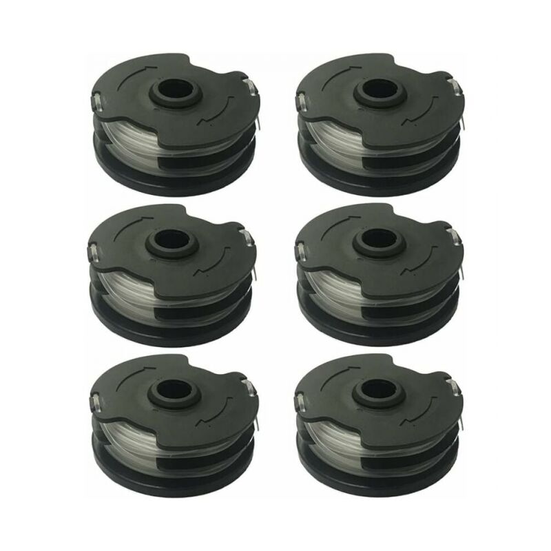 foto del prodotto bobina di filo per parkside prta 20-li a1 b2 c3 bobine di ricambio per decespugliatore a batteria lidl parkside 6 pezzi