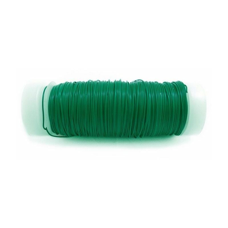 foto del prodotto bobina di filo verde n. 6 0,40 mm x 50 m