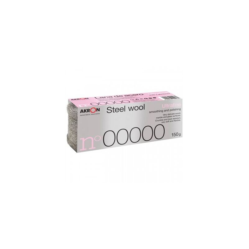 foto del prodotto bobina di lana d acciaio extra fine da 150 gr n 00000 akron