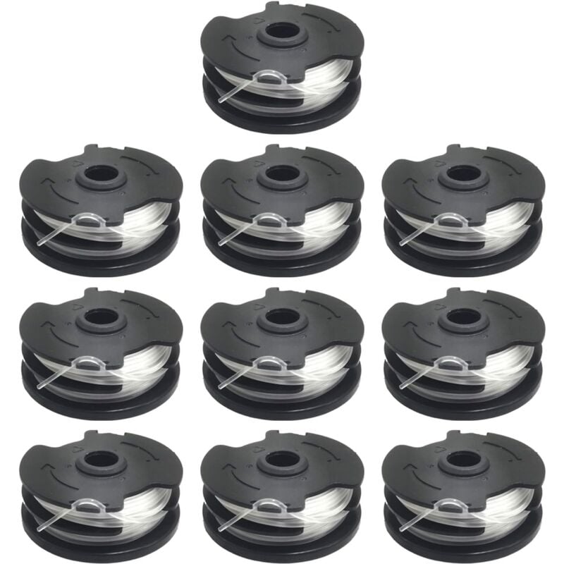foto del prodotto bobina di ricambio per decespugliatore prta 20 li c3, bobina di ricambio da 0,08 e copertura parkside ian351753 tagliaerba a batteria 10 bobine 