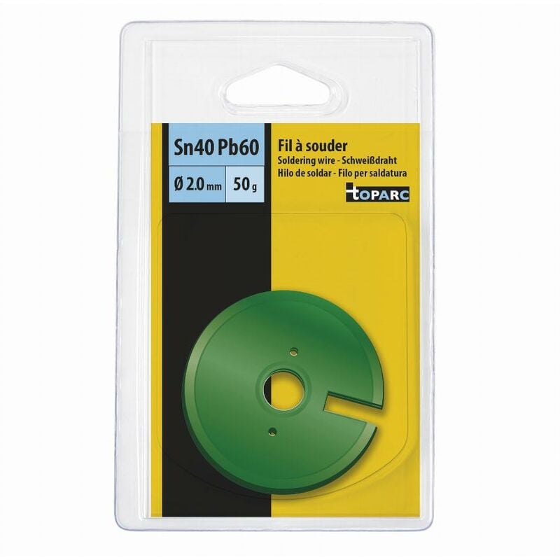 foto del prodotto bobina di stagno gys 40 2 mm 50g 046610