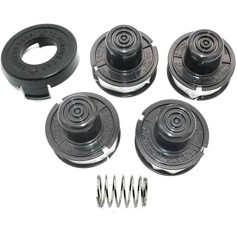 foto del prodotto bobina e filo di alimentazione ammortizzatore per black &amp; decker gl250 gl310 gl360 glc500 82300 82310 82312 cst500 cst800 ge600 ge800 glc12 gl250 gl310 gl360 glc500 st200 st300 st400 st1000 rs-136, 4