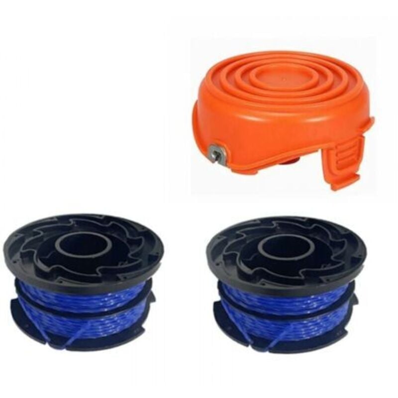foto del prodotto bobina e linea e tappo di copertura per decespugliatore gl650 gl660 gl670 gl315 gl655 gl656