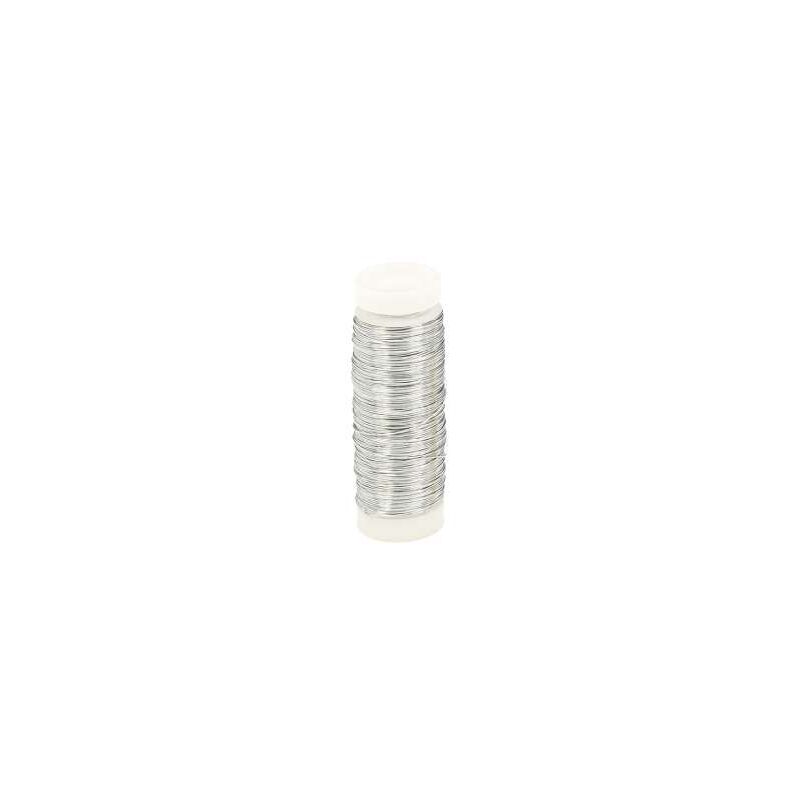 immagine 0 del prodotto bobina filo argento diametro mm.0,50 gr.50