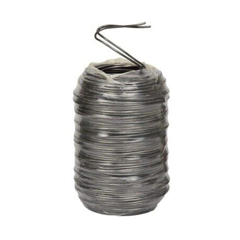 foto del prodotto bobina filo legatura zincato 2 capi 1x1 m. 330gr.