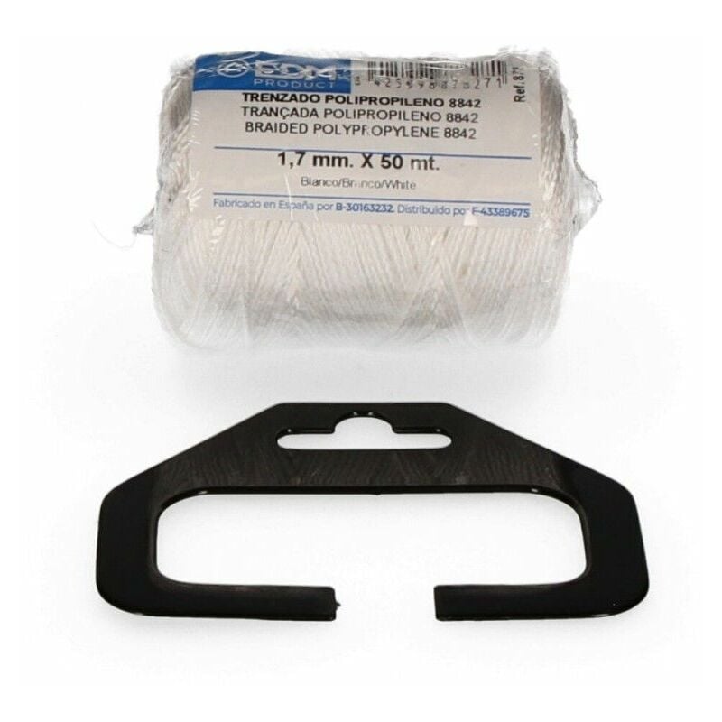 foto del prodotto bobina in polipropilene intrecciato edm 8842 50 m bianco
