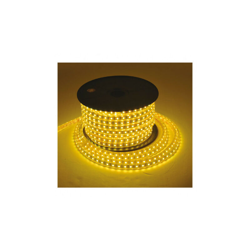 foto del prodotto bobina led 5050 ac230v 8w m 400lm m 120 ip65 50m bianco caldo 2700k