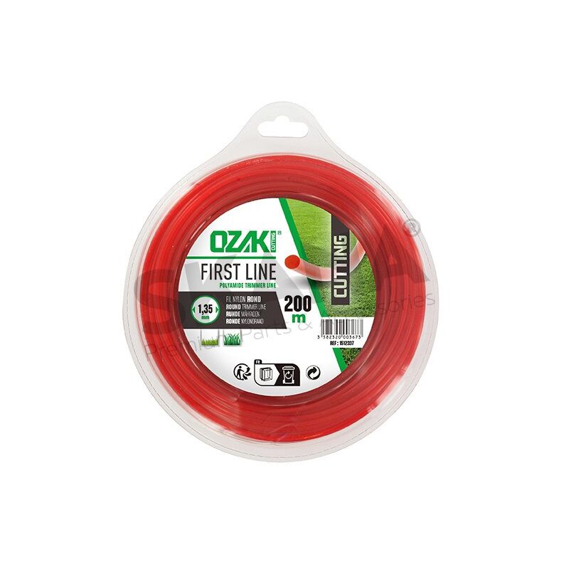 foto del prodotto bobina tagliabordi linea 1,35mm rif 1512337 compatibile ozaki