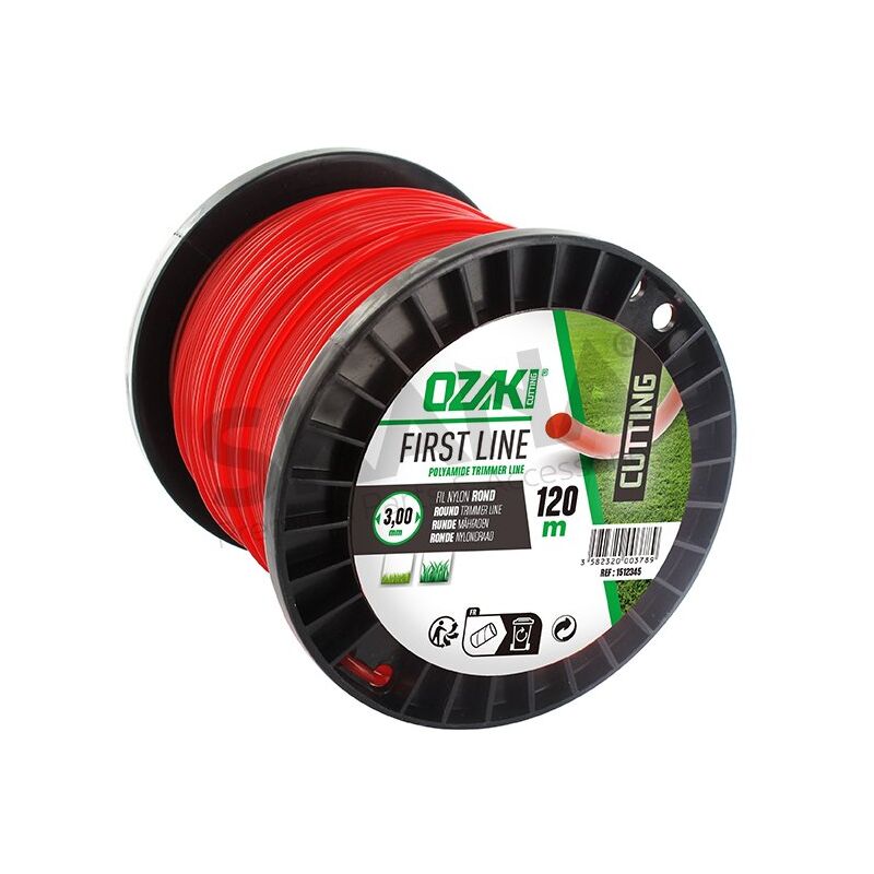 foto del prodotto bobina tagliabordi linea 3mm rif 1512345 compatibile ozaki