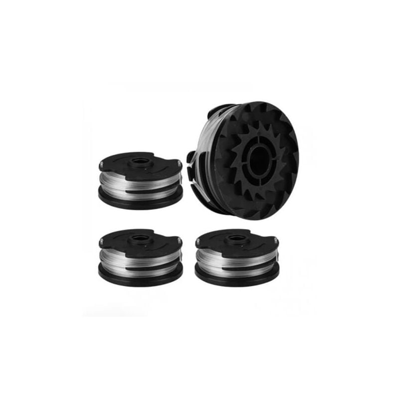 foto del prodotto bobine di filo di ricambio aiperq 4 pezzi, filo di nylon di ricambio per decespugliatore lidl parkside, decespugliatore prta 20 li a1, b2, c3, prt