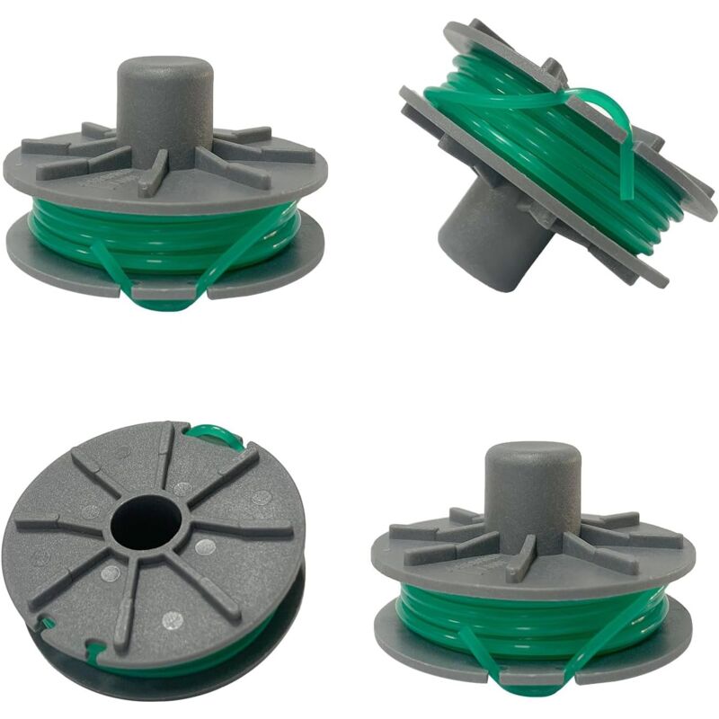foto del prodotto bobine di ricambio per decespugliatore gardena 9811, modello alternativo 5309 20, bobina da 2 mm, lunghezza 15 piedi, parte di ricambio per