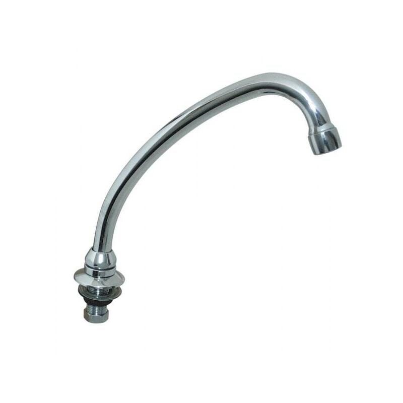foto del prodotto bocca di erogazione orientabile per lavabo 150x150 mm in ottone cromato presto