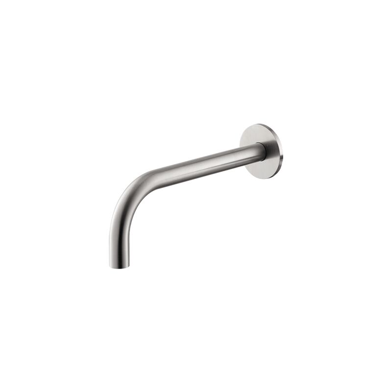 foto del prodotto bocca erogazione lavabo a parete acciaio inox vema tiber steel v17055 satinato
