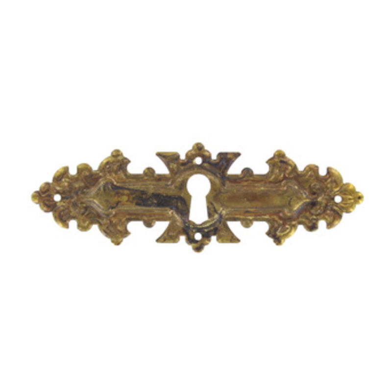 foto del prodotto bocchetta antich. art. 30692 mm.114x38 ottone an. prezzo per 1 pezzo.