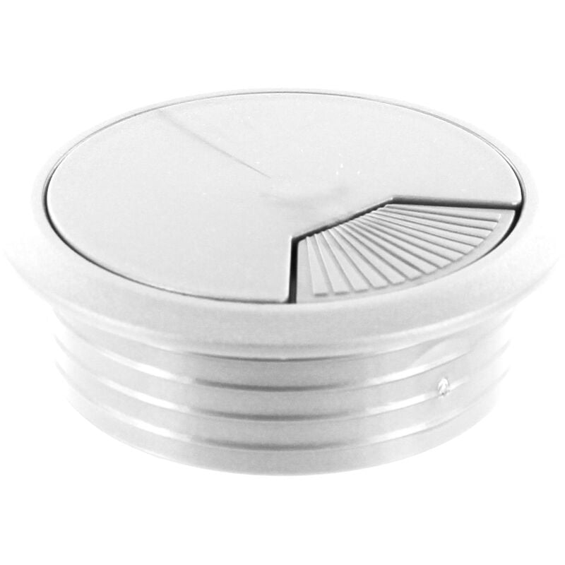 foto del prodotto bocchetta passacavi d.mm.60 plast.bianco