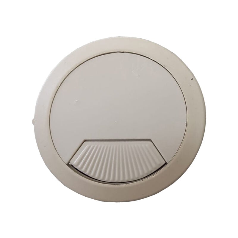 foto del prodotto bocchetta passacavi d.mm.60 plast. grigio