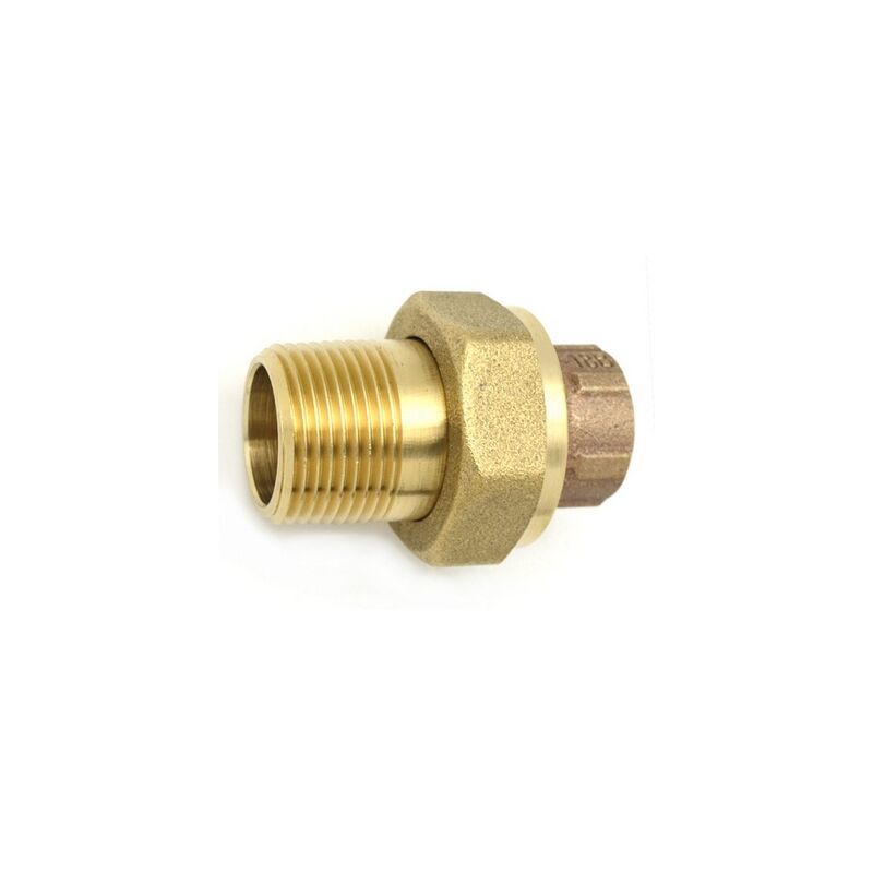 foto del prodotto bocchettone bronzo 3 pezzi m. a saldare 1 2 x 16