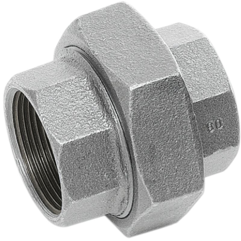 foto del prodotto bocchettone sede sferica in ghisa attacco 1 2' raccordo ricambio