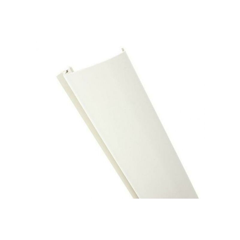 foto del prodotto bocchiotti cbn w coperchio per canale battiscopa tbn bianco 1 metro b03249