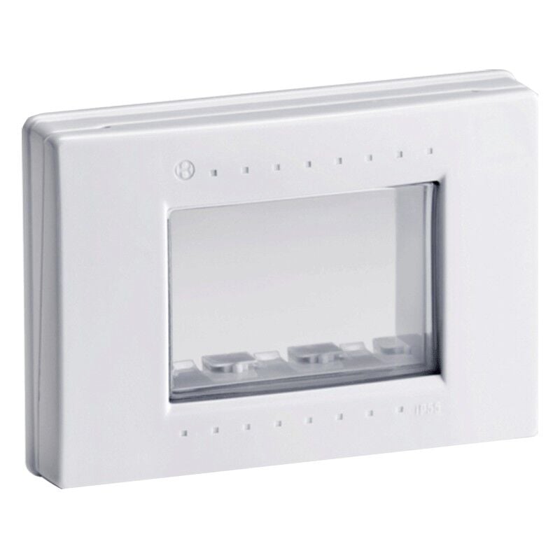 foto del prodotto bocchiotti placca stagna 3 moduli bianca ip55 02769