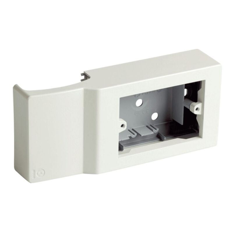 foto del prodotto bocchiotti scatola 3 moduli per canale tcn bianco b03593