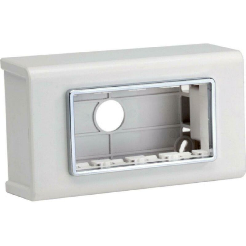 foto del prodotto bocchiotti smn 4 ap w scatola porta apparecchi autoportante 4 moduli linee tmc tmu bianco b04284