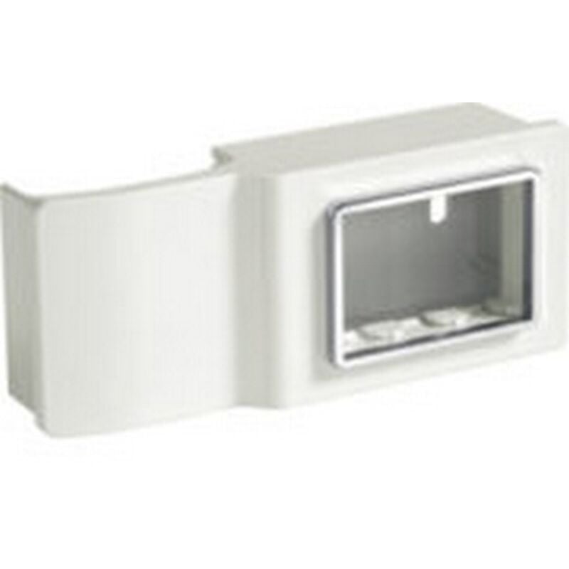 foto del prodotto bocchiotti srcn 3 ap w scatola porta apparecchi pepita per canale cornice tcn, bianco