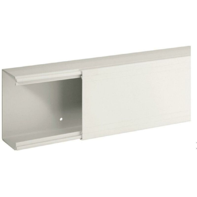 foto del prodotto bocchiotti ta en 100x60 w canale porta cavi a base piana bianco 1 metro b01860