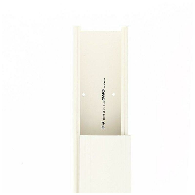 foto del prodotto bocchiotti ta n 80x60 w canale porta apparecchi e porta cavi bianco 1 metro b01858