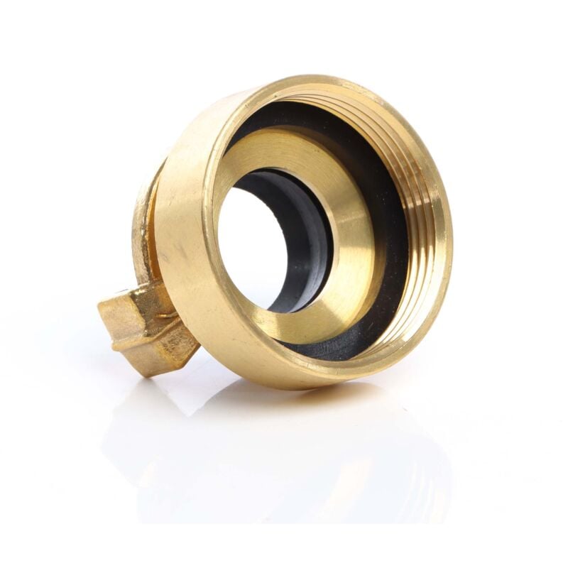 foto del prodotto boccola in ottone per tubo dell'acqua da giardino raccordo rapido con filetto interno dn38 1 1 2