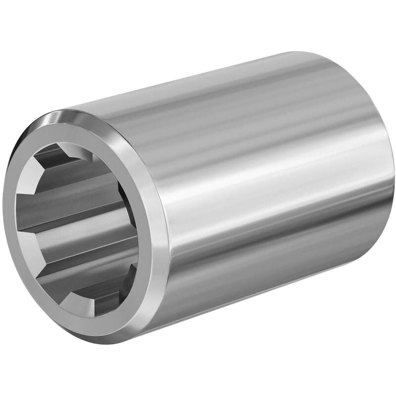 foto del prodotto boccola per albero cardanico tipo a per giunto scanalato 60 mm con 1 1/8' 6 scanalature trattore