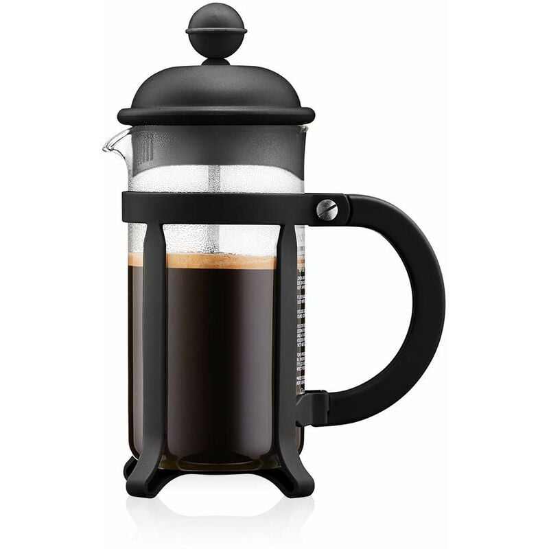 foto del prodotto bodum 1903 01 java caffettiera, 3 tazze, 0,35 l, mehrla gig, nero, 7,5 x 13,5 x 18,9 cm