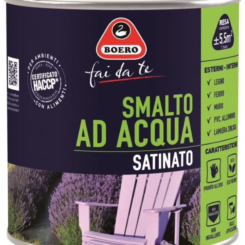 foto del prodotto boero smalto satinato acqua zucca 0,500lt