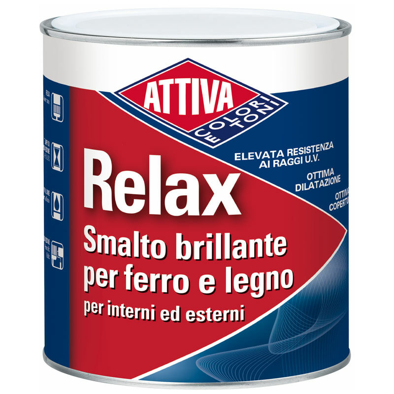 foto del prodotto boero smalto sintetico brillante relax testa di moro 11 lt.2,5