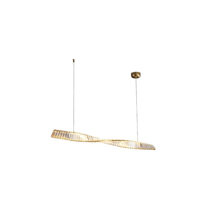 foto del prodotto bohemia lampada a sospensione moderna in cristallo 120 cm